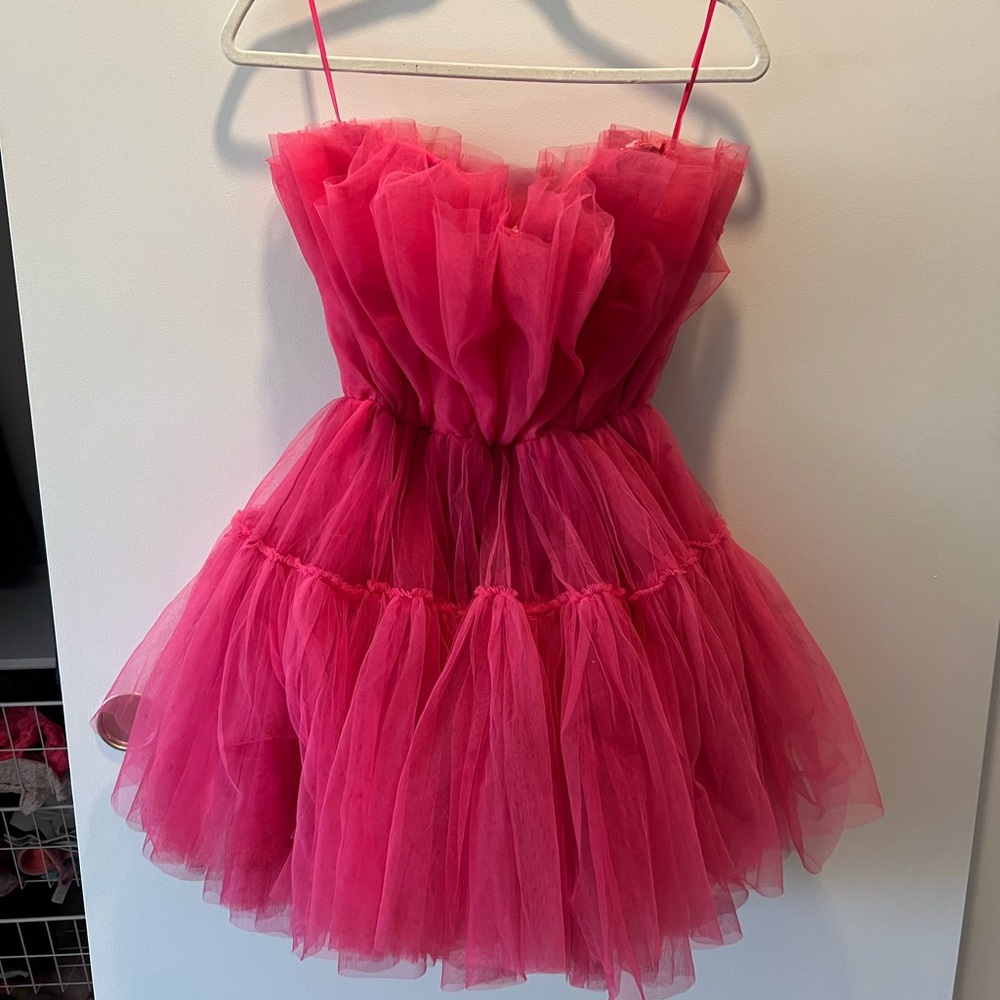 Hot Pink Dress